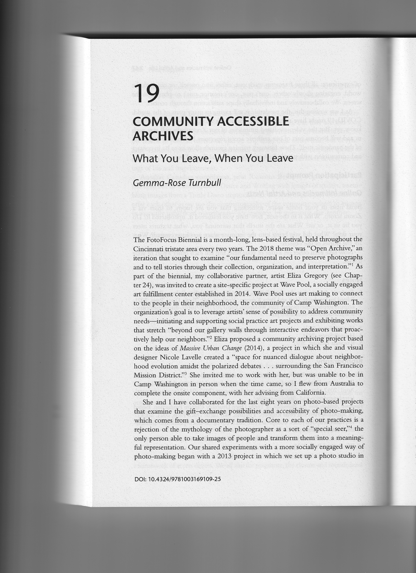 Community Accessible Archives – Gemma-Rose Turnbull